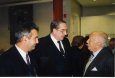 La presentación de "Bidegileak 5" en la sede (Yo Azkue, Urkixo) José Antonio Arana Martija, Xabier Kintana e Ignacio Urkixo